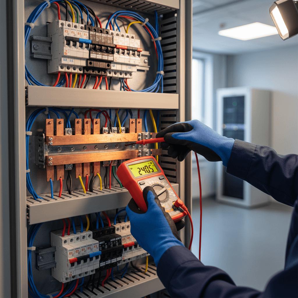 Electrical system upgrade with panel inspection